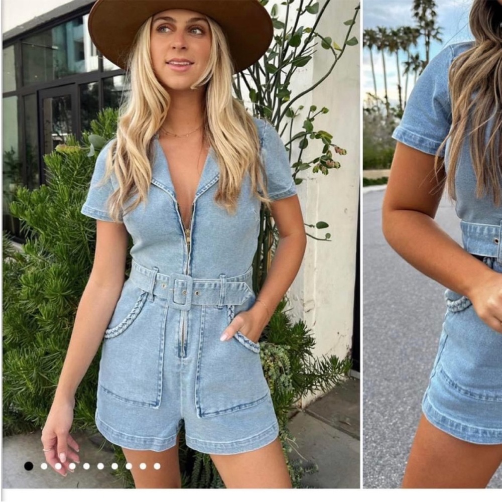 Show me your mumu size medium adorable romper.